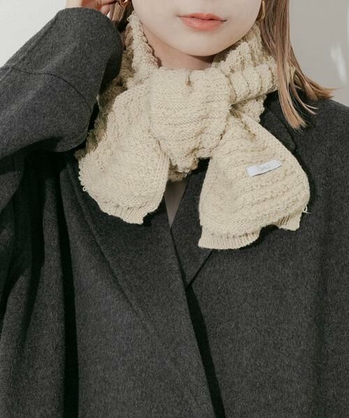 SMELLY / スメリー マフラー・ショール・スヌード・ストール | コンパクトニットマフラー | 詳細22
