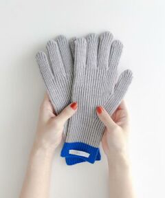 SMELLY / スメリー 手袋 | バイカラーホールタッチグローブ