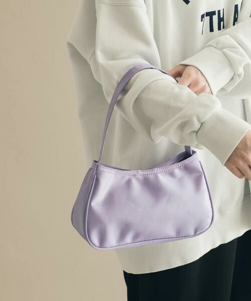 SMELLY / スメリー ハンドバッグ | サテンミニバッグ（ラベンダー）