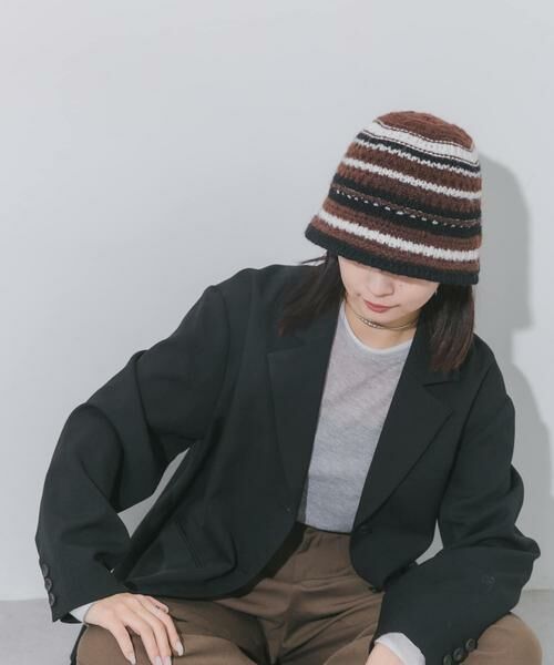 SMELLY / スメリー ハット | マルチボーダーニットハット | 詳細5