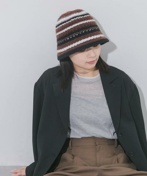 SMELLY / スメリー ハット | マルチボーダーニットハット | 詳細6