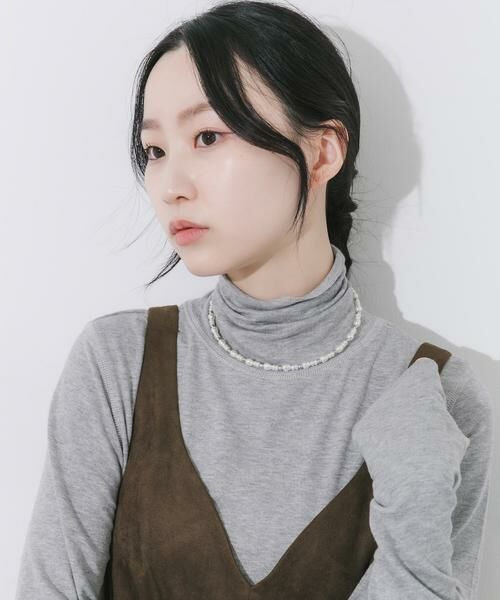 SMELLY / スメリー ネックレス・ペンダント・チョーカー | パールメタルビーズネックカフ | 詳細6