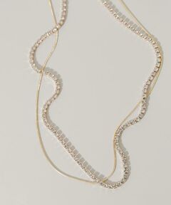 SMELLY / スメリー ネックレス・ペンダント・チョーカー | ビジューレイヤードネックレス