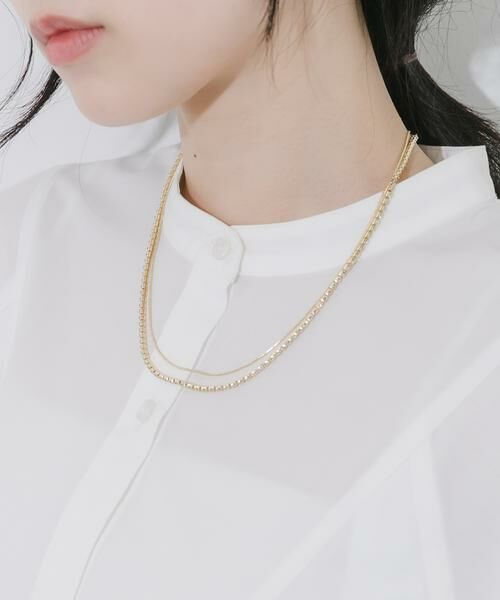 SMELLY / スメリー ネックレス・ペンダント・チョーカー | ビジューレイヤードネックレス | 詳細2