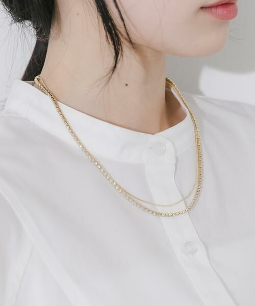 SMELLY / スメリー ネックレス・ペンダント・チョーカー | ビジューレイヤードネックレス | 詳細4