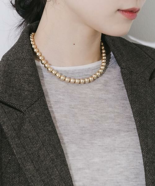 SMELLY / スメリー ネックレス・ペンダント・チョーカー | メタルボールマンテルネックレス | 詳細2