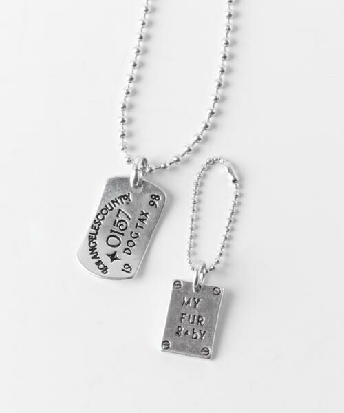 SMELLY / スメリー ネックレス・ペンダント・チョーカー | ヴィンテージチックプレートネックレス | 詳細10