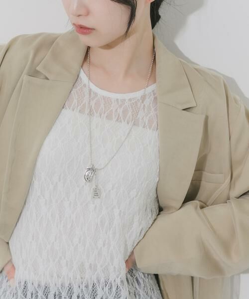 SMELLY / スメリー ネックレス・ペンダント・チョーカー | ヴィンテージチックプレートネックレス | 詳細5