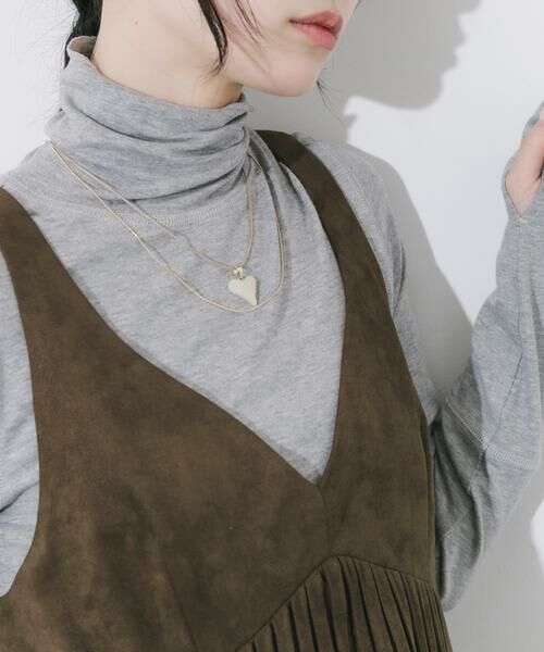 SMELLY / スメリー ネックレス・ペンダント・チョーカー | ハートトップ2セットネックレス | 詳細3