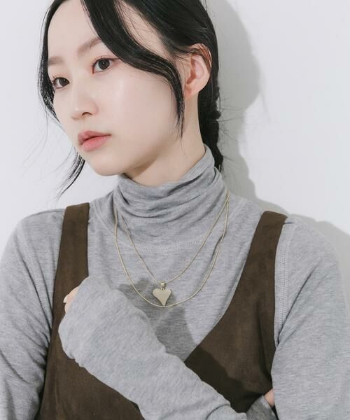 SMELLY / スメリー ネックレス・ペンダント・チョーカー | ハートトップ2セットネックレス | 詳細4