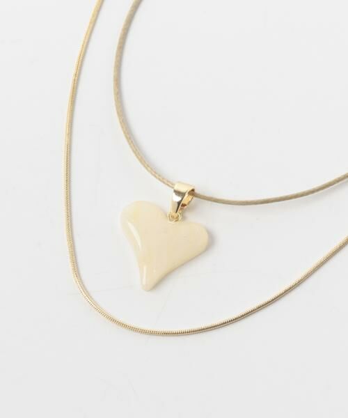 SMELLY / スメリー ネックレス・ペンダント・チョーカー | ハートトップ2セットネックレス | 詳細5