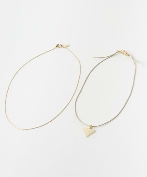 SMELLY / スメリー ネックレス・ペンダント・チョーカー | ハートトップ2セットネックレス | 詳細6