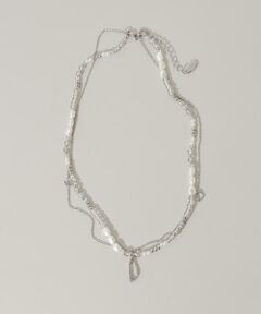 SMELLY / スメリー ネックレス・ペンダント・チョーカー | マルチビーズレイヤードネックレス