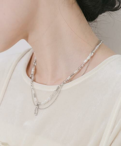 SMELLY / スメリー ネックレス・ペンダント・チョーカー | マルチビーズレイヤードネックレス | 詳細3