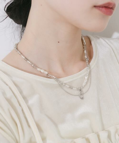 SMELLY / スメリー ネックレス・ペンダント・チョーカー | マルチビーズレイヤードネックレス | 詳細4