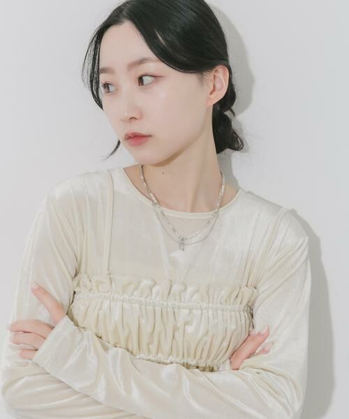 SMELLY / スメリー ネックレス・ペンダント・チョーカー | マルチビーズレイヤードネックレス | 詳細5