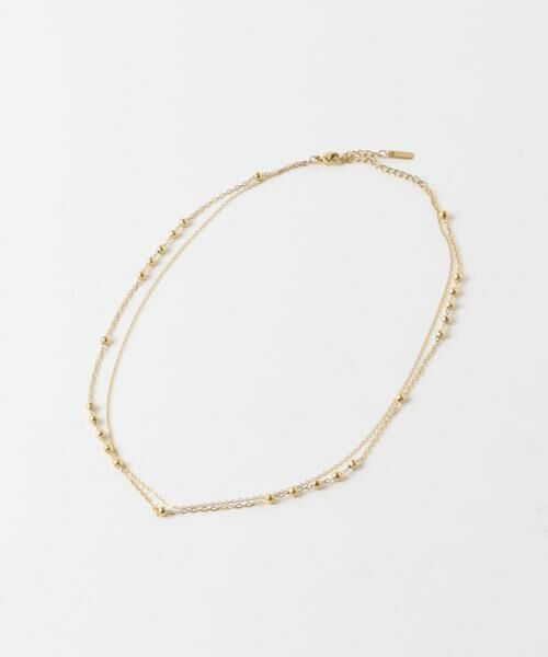 SMELLY / スメリー ネックレス・ペンダント・チョーカー | ステンレスボールチェーンレイヤードネックレス | 詳細6
