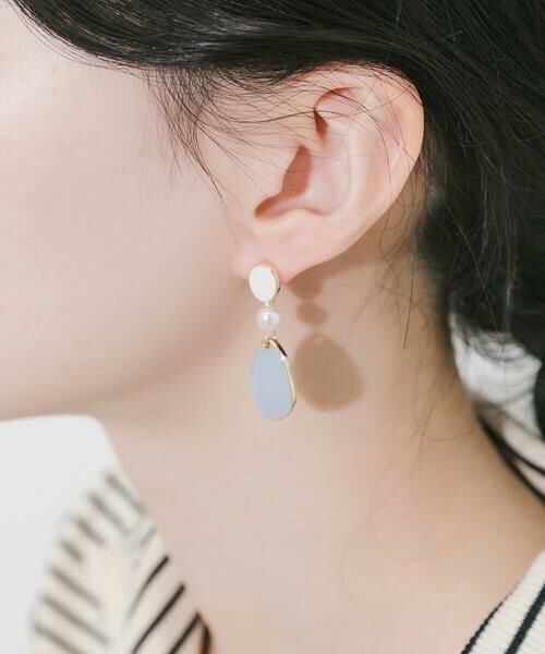 SMELLY / スメリー ピアス・イヤリング | カラープレートピアス | 詳細3