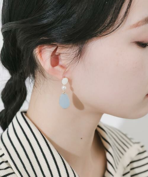 SMELLY / スメリー ピアス・イヤリング | カラープレートピアス | 詳細5