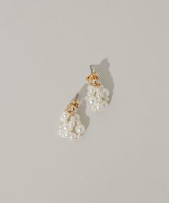 SMELLY / スメリー ピアス・イヤリング | ランダムパールレイヤードピアス