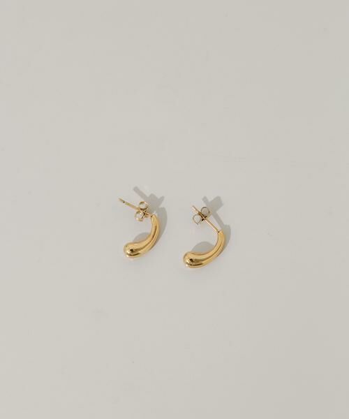 SMELLY / スメリー ピアス・イヤリング | ステンレスドロップピアス（ゴールド）