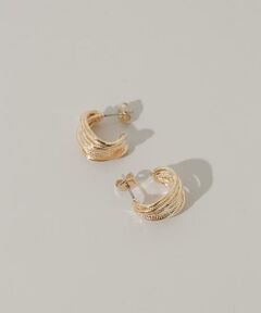 SMELLY / スメリー ピアス・イヤリング | レイヤードラインフープピアス