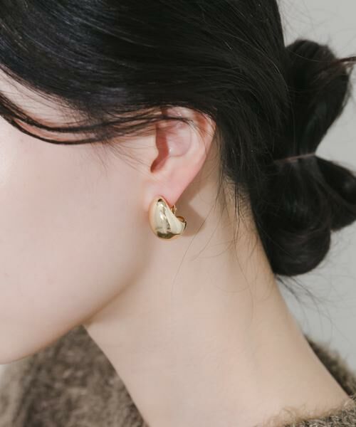 SMELLY / スメリー ピアス・イヤリング | メタルボリュームイヤリング | 詳細1