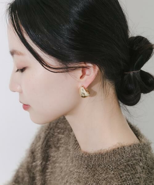 SMELLY / スメリー ピアス・イヤリング | メタルボリュームイヤリング | 詳細4