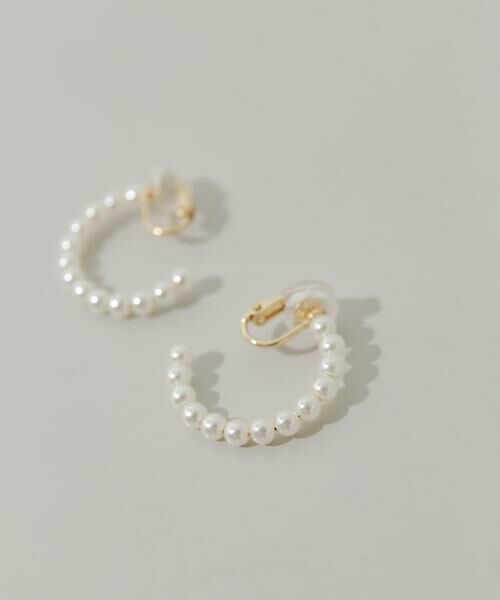 SMELLY / スメリー ピアス・イヤリング | パールフープイヤリング | 詳細1