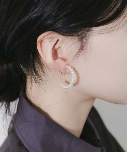 SMELLY / スメリー ピアス・イヤリング | パールフープイヤリング | 詳細7