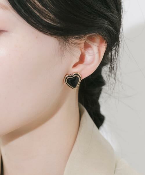 SMELLY / スメリー ピアス・イヤリング | ヴィンテージライクハートイヤリング | 詳細3