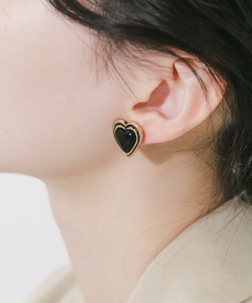 SMELLY / スメリー ピアス・イヤリング | ヴィンテージライクハートイヤリング | 詳細5