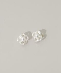 SMELLY / スメリー ピアス・イヤリング | メタルフラワーパールイヤリング