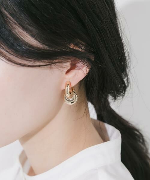 SMELLY / スメリー ピアス・イヤリング | ボリュームラウンドフープイヤリング | 詳細5