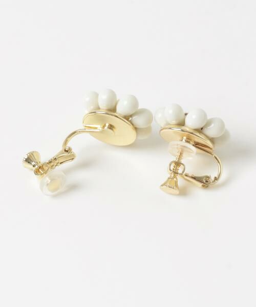 SMELLY / スメリー ピアス・イヤリング | カラービーズフラワーイヤリング | 詳細6