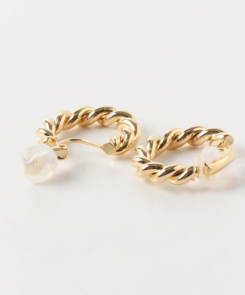 SMELLY / スメリー ピアス・イヤリング | ボリュームツイストフープイヤリング | 詳細5