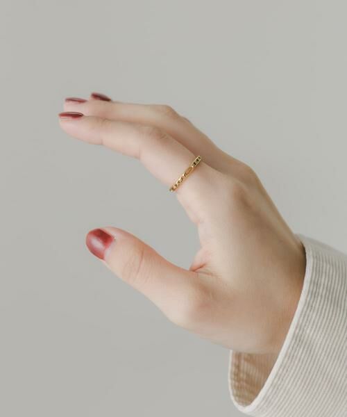 SMELLY / スメリー リング | ステンレスチェーンモチーフリング | 詳細2