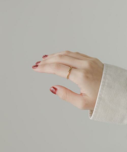 SMELLY / スメリー リング | ステンレスチェーンモチーフリング | 詳細3