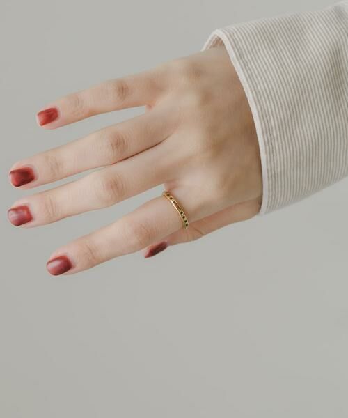 SMELLY / スメリー リング | ステンレスチェーンモチーフリング | 詳細5