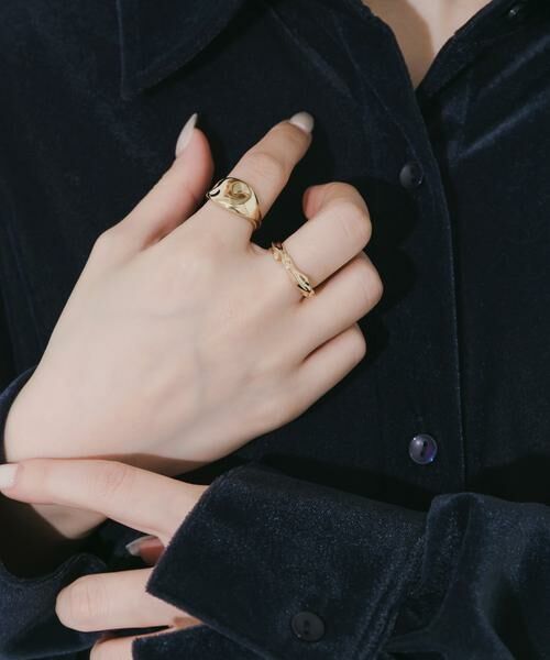 SMELLY / スメリー リング | ニュアンス2セットリング | 詳細1