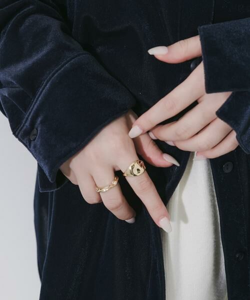 SMELLY / スメリー リング | ニュアンス2セットリング | 詳細2