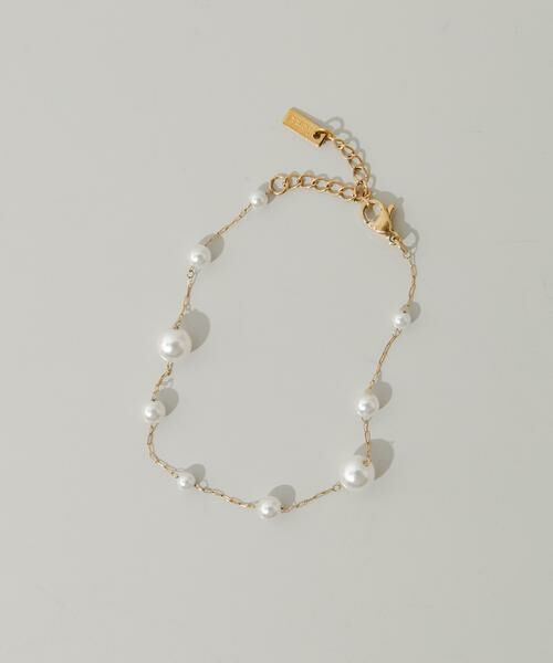 SMELLY / スメリー ブレスレット・バングル | ステンレスパールブレスレット（ゴールド系その他）