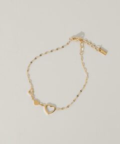 SMELLY / スメリー ブレスレット・バングル | ステンレストリプルハートチェーンブレスレット