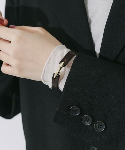 SMELLY / スメリー ブレスレット・バングル | レザーフックブレスレット | 詳細3