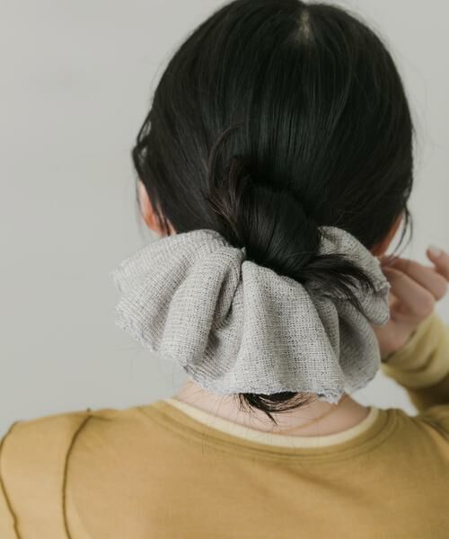 SMELLY / スメリー ヘアゴム・シュシュ | ニットボリュームシュシュ | 詳細1