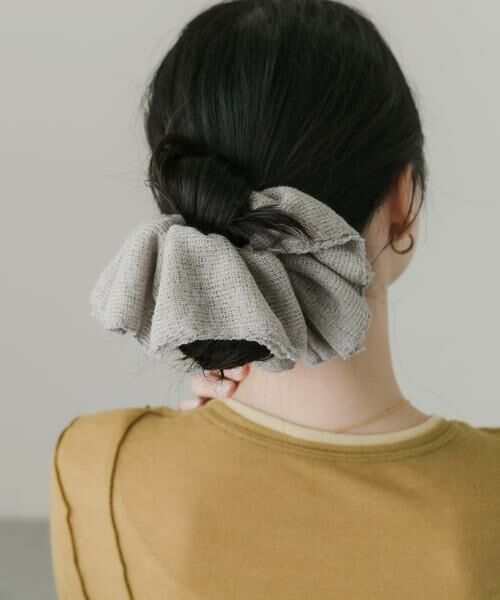 SMELLY / スメリー ヘアゴム・シュシュ | ニットボリュームシュシュ | 詳細3