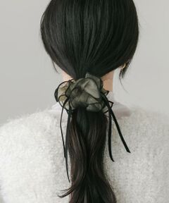 SMELLY / スメリー ヘアアクセサリー | ベロアリボンシアーヘアカフ