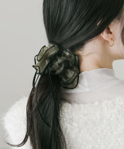 SMELLY / スメリー ヘアアクセサリー | ベロアリボンシアーヘアカフ | 詳細3