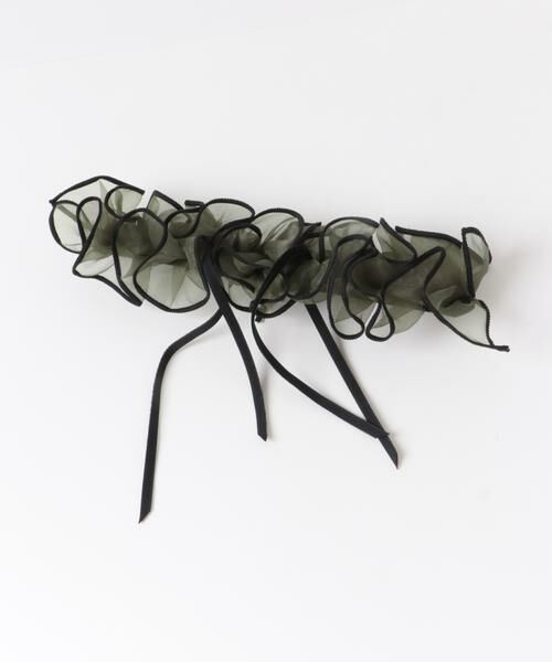 SMELLY / スメリー ヘアアクセサリー | ベロアリボンシアーヘアカフ | 詳細8