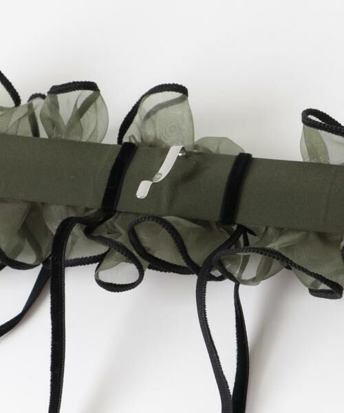 SMELLY / スメリー ヘアアクセサリー | ベロアリボンシアーヘアカフ | 詳細9